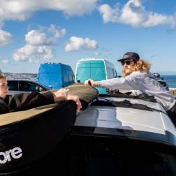 Northcore Double Surfboard Soft Rack