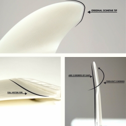 Future Fins EN Reverse Twin Fin Set Fibreglass