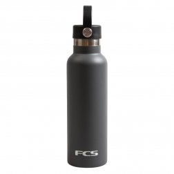 FCS Insulated Water Bottle 600ml Charcoal