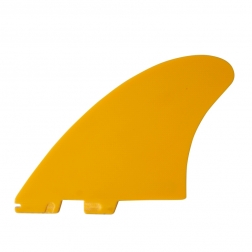 FCS II Modern Keel PG Twin Surfboard Fin Set White Mango