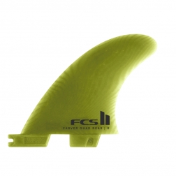FCS II Carver Neo Glass Eco TriQuad Surfboard Fins Large