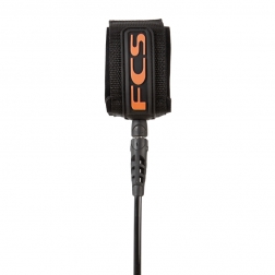 FCS Classic Surfboard Leash 7ft Eclipse Black