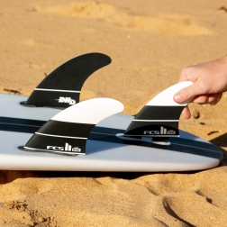 FCS II DHD PC Surfboard Fins Large