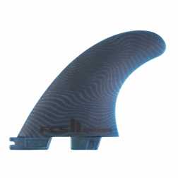 FCS II Performer Neo Glass Eco TriQuad Surfboard Fins Medium
