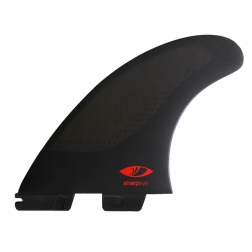FCS II Sharpeye MZ Thruster Surfboard Fins Medium
