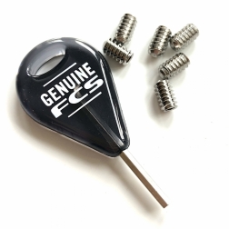 Genuine FCS 6 Grub Screws and Fin Key