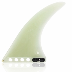 FCS II Flow 2 Longboard Surfboard Fin Clear