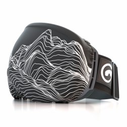 Gogglesoc Contour Lines Soc Ski Goggles Lens Cover