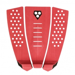 Gorilla Skinny 3 Surfboard Tail Pad Red