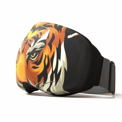 Gogglesoc Pro Easy Tiger Soc Ski Goggles Lens Cover