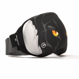 Gogglesoc Pro Black Panther Soc Ski Goggles Lens Cover