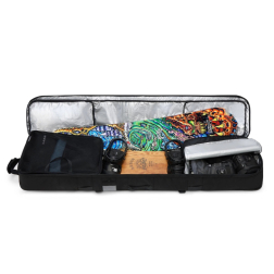 Dakine High Roller Wheelie Snowboard Bag Black