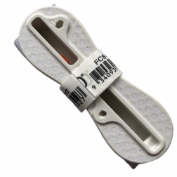 Genuine FCS II Surfboard Plugs White