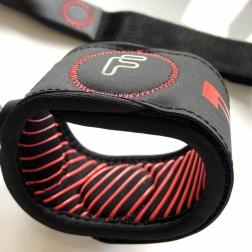 FCS 7ft Freedom Helix Leash Red Black