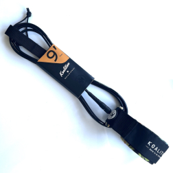 Koalition 9ft Waikiki Longboard Knee Leash Black
