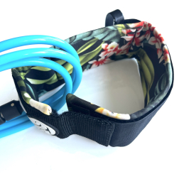 Koalition 9ft Waikiki Longboard Knee Leash Blue