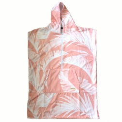 Ocean Earth Womens Zip Front Hooded Poncho