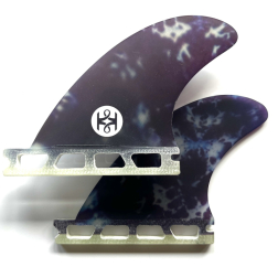 Koalition Tie Dye Side Bite Longboard Fins Futures