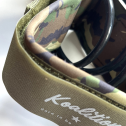 Koalition 9ft Longboard Knee Leash Camo Green