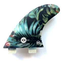 Koalition Waikiki Surfboard Fin Set Medium FCS