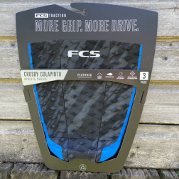 FCS Crosby Colapinto Traction Pad Black Blue