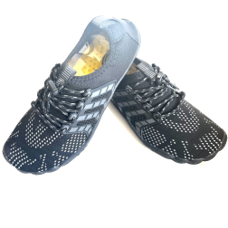 Ocean Soul Barefoot Hybrid Beach Shoes Deep Black