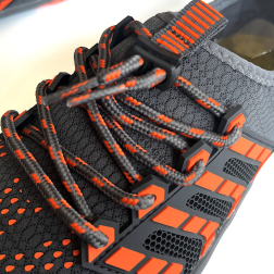 Ocean Soul Barefoot Hybrid Beach Shoes Graphite Orange