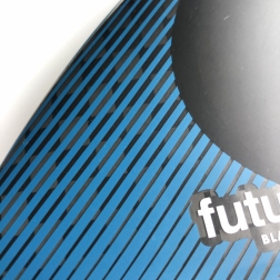 Futures Fins R6 Blackstix Rake Thruster Fins