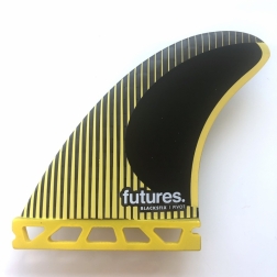 Futures Fins P6 Blackstix Pivot Thruster Fins Medium
