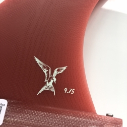 Koalition Viktoria Longboard Fin 9.75 inch Mars Red