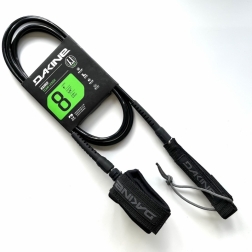 Dakine Kainui Team 8ft Surfboard Leash Irons Black