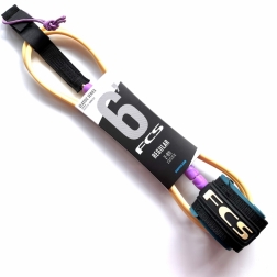 FCS Classic Surfboard Leash 6ft Multi Colour