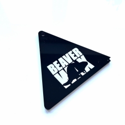 Beaver Triangle Ski Snowboard Wax Scraper