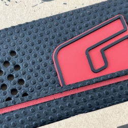 Gorilla Modern Heritage Tail Pad Black Red