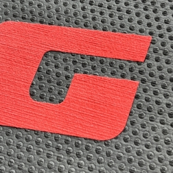 Gorilla Modern Heritage Mid Deck Front Foot Pad Black Red