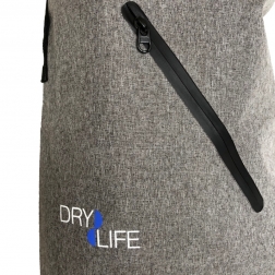 Dry Life 21 Litre Waterproof Soft Tarp Backpack Grey