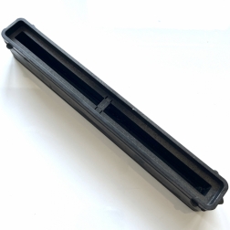Fins Unlimited 8.5 inch Longboard Fin Box Black