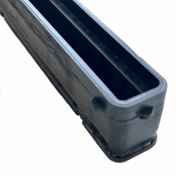 Fins Unlimited 8.5 inch Longboard Fin Box Black