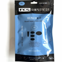 FCS Simple Patch Surfboard Ding Repair Kit Polyester