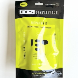 FCS Simple Patch Surfboard Ding Repair Kit Epoxy
