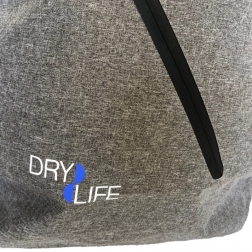 DryLife 40 Litre Waterproof Soft Tarp Backpack Grey