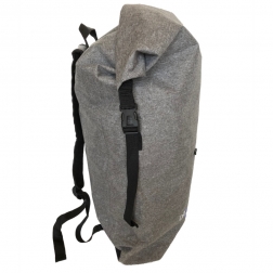 DryLife 40 Litre Waterproof Soft Tarp Backpack Grey