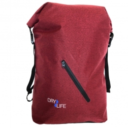 Dry Life 21 Litre Waterproof Soft Tarp Backpack Red