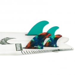 Futures Fins Evil Quad Fin Set Tie Dye