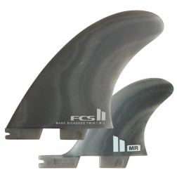 FCS II MR Twin Plus Surfboard Fins Neo Glass Smoke Swirl