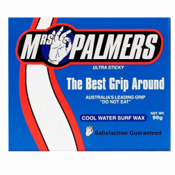 Mrs Palmers Surf Wax Cool Water Surfboard Wax