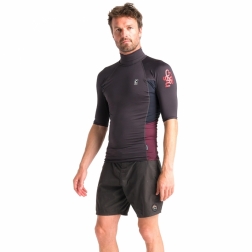 C-Skins NuWave Rash X Mens TurtleNeck Rash Vest Anthracite