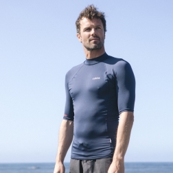 C-Skins NuWave Mens Rash Vest Bluestone