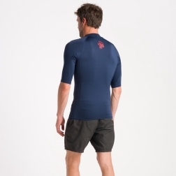 C-Skins NuWave Mens Rash Vest Bluestone