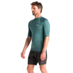 C-Skins NuWave Mens Rash Vest Dark Sage